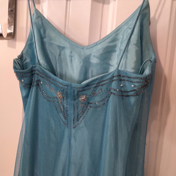 Floor length art deco beaded dress remake - Picture 10 of 11